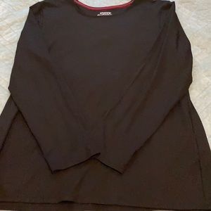 Chico’s long sleeve black tee